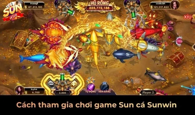 Cách tham gia chơi game Sun cá Sunwin