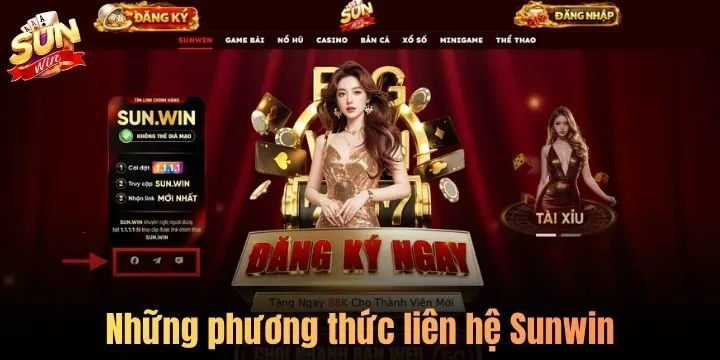 Top 03 kênh liên hệ Sunwin chính thức