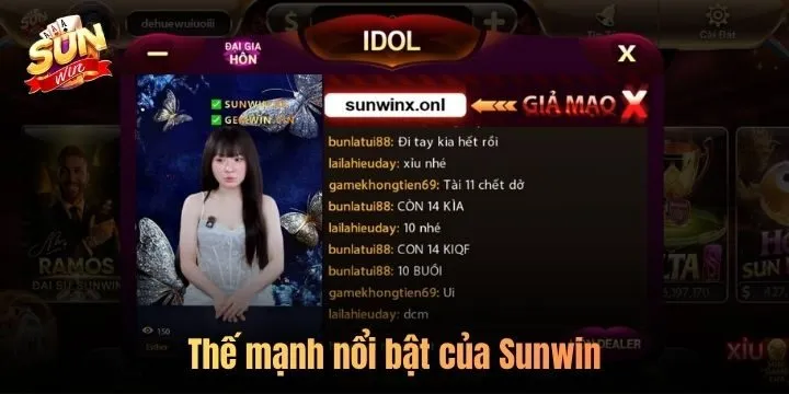 Thế mạnh giúp Sunwin ghi dấu ấn trong lòng người chơi