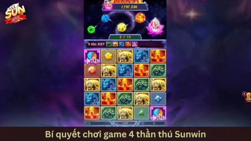 Kinh nghiệm thực chiến để chinh phục 4 thần thú Sunwin