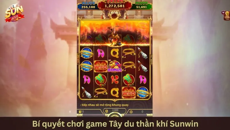 Bí quyết săn hũ Tây du thần khí Sunwin dành cho cược thủ
