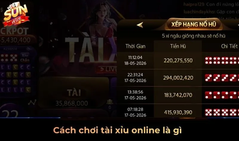Cách chơi tài xỉu online là gì?
