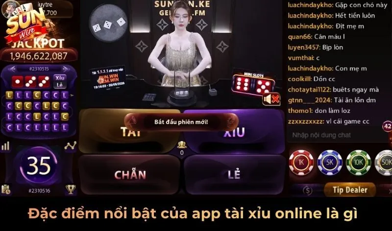 Những đặc điểm nổi bật của app tài xỉu online là gì?