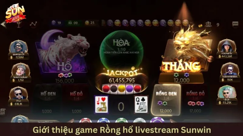 Sức đổi mới của Rồng hồ livestream Sunwin
