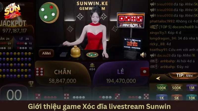 Tổng Quan Về Trò Chơi Xóc Đĩa Livestream Sunwin