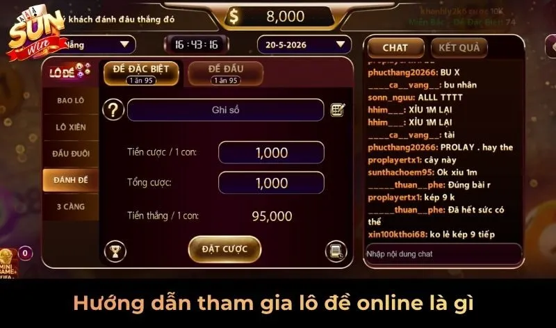 Hướng dẫn tham gia lô đề online là gì?