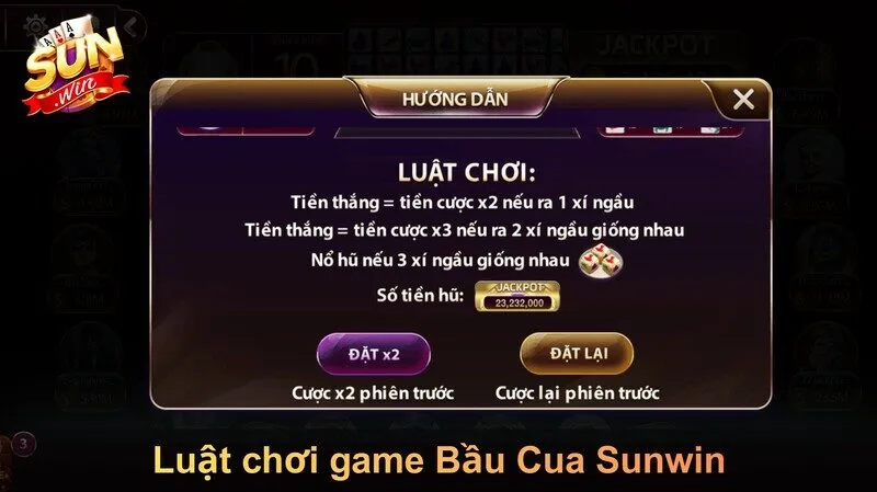 Giới thiệu sơ lược về game Bầu cua Sunwin