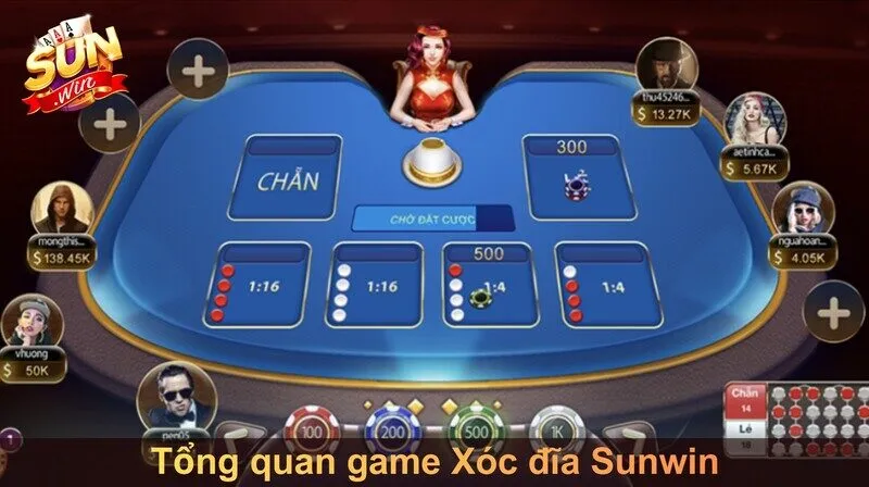 Tổng quan về sảnh game Xóc đĩa Sunwin