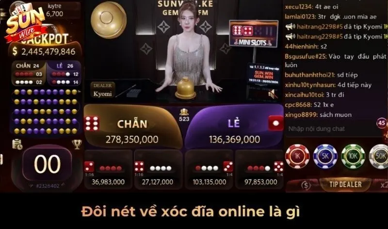 Đôi nét về xóc đĩa online là gì?